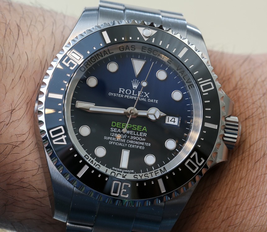 Часы Rolex Deepsea Sea-Dweller D-Blue 116660 действительно крутые во плоти