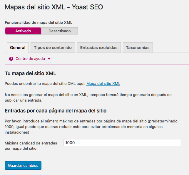 Google XML Sitemaps   или   Yoast SEO